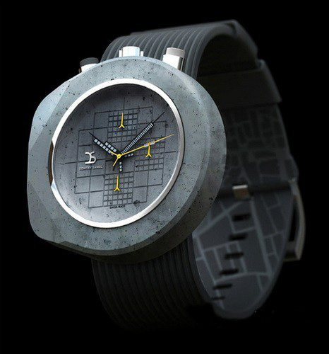 完美电竞（China）官方网站新闻混凝土灰色手表