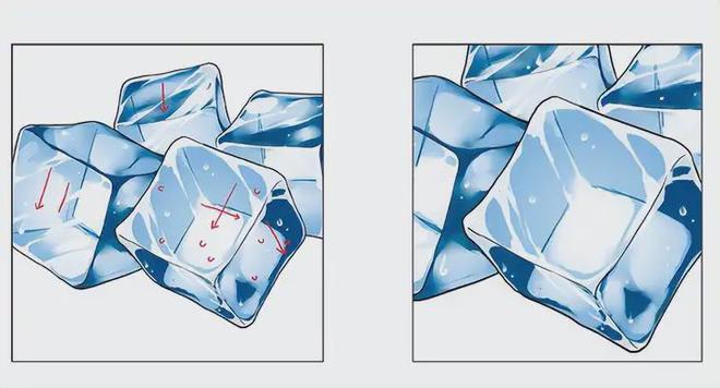 太阳城官网(中国)官方网站【漫动教育】一堆冰块怎么画？教你漫画冰块的画法教程！(图1)
